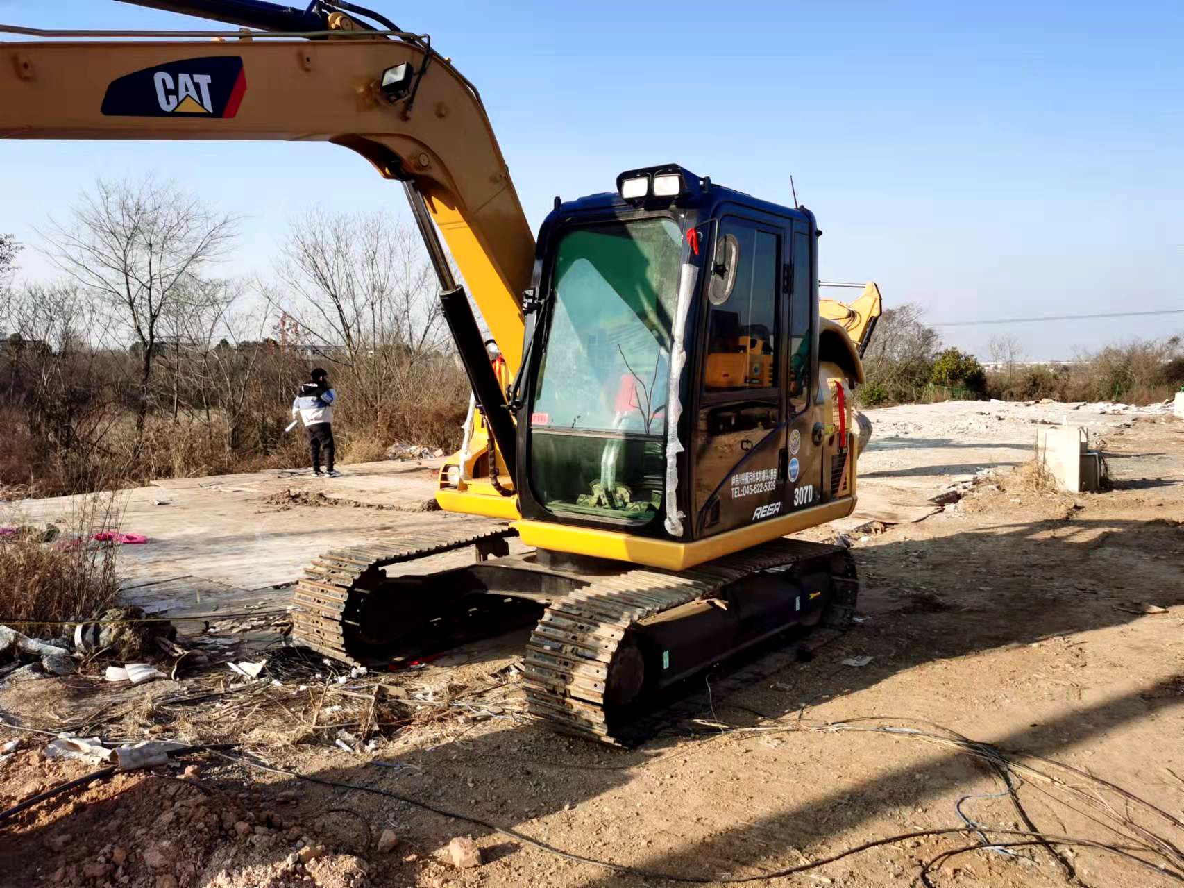 CAT 307d used excavator