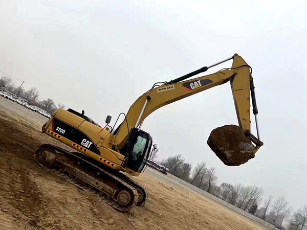 Caterpillar CAT320D used excavator